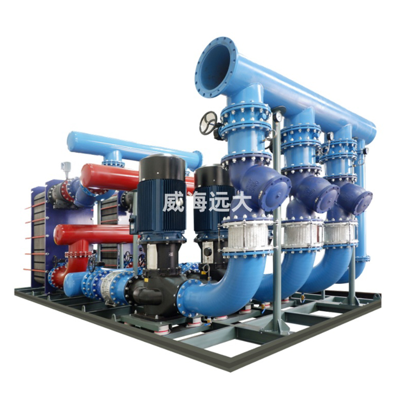上海水-水板式換熱機組5